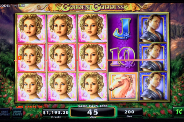 golden goddess slot machine